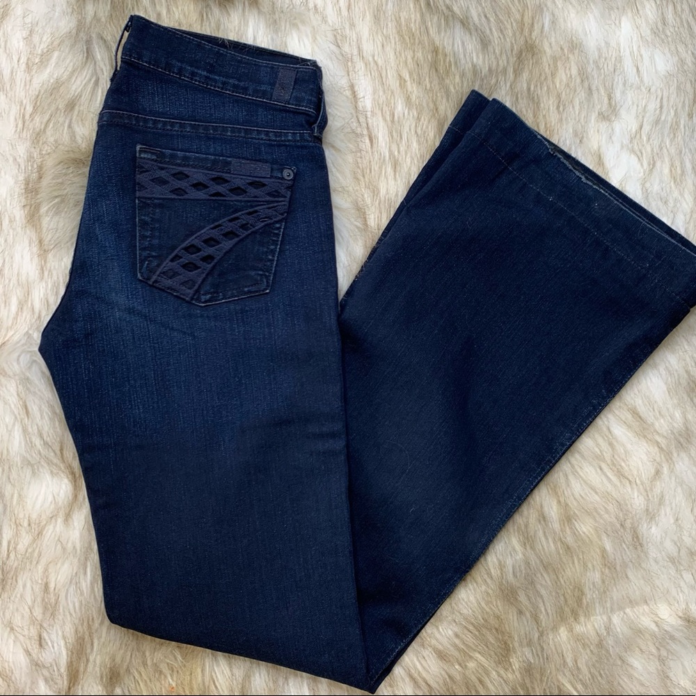 7 for all mankind dojo wide leg jeans
